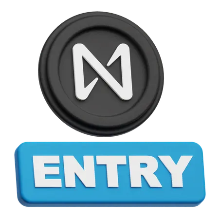 Near Entry  3D Icon