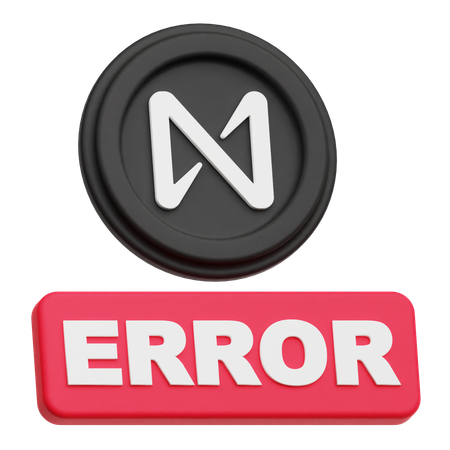Near Error  3D Icon