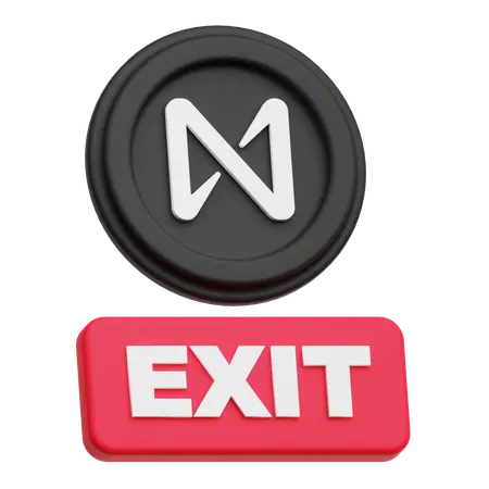 Near Exit  3D Icon