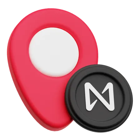Near Location  3D Icon