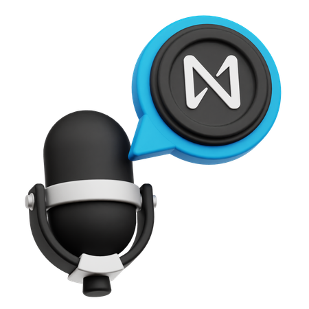 Near Podcast  3D Icon