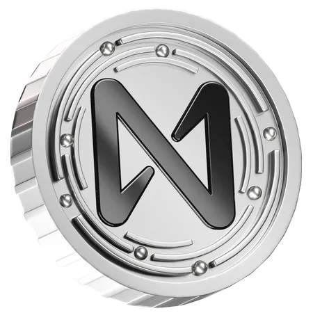 NEAR Protocol 3 D Coin 3 D Crypto Coin 3D Icon