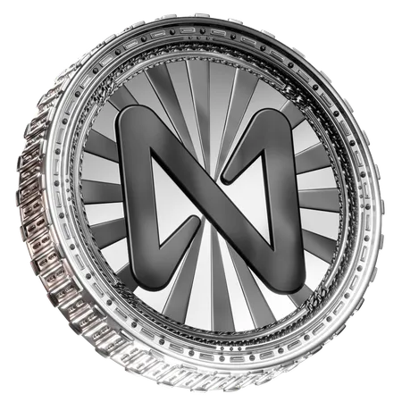 NEAR Protocol 3 D Coin 3 D Crypto Coin 3D Icon