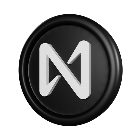 Near Protocol Coin  3D Icon