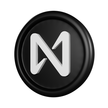Near Protocol Coin 3D Icon