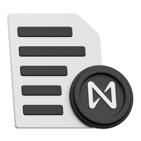Near Report  3D Icon