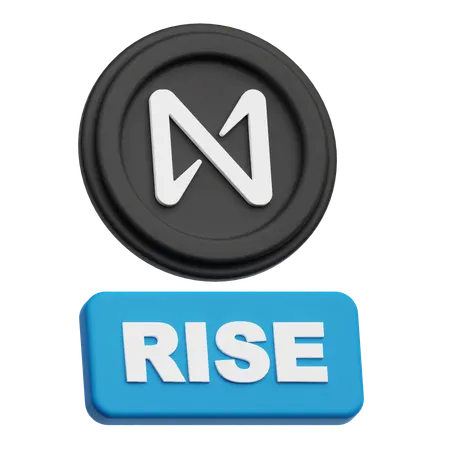 Near Rise  3D Icon