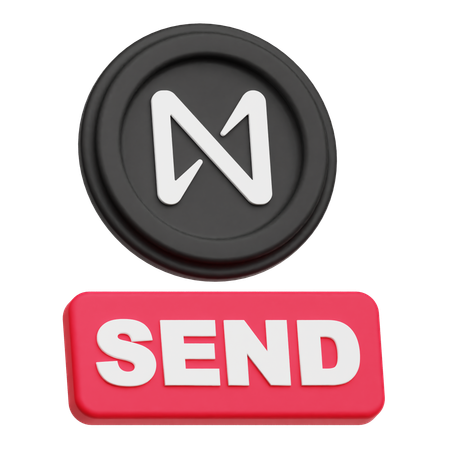 Near Send  3D Icon