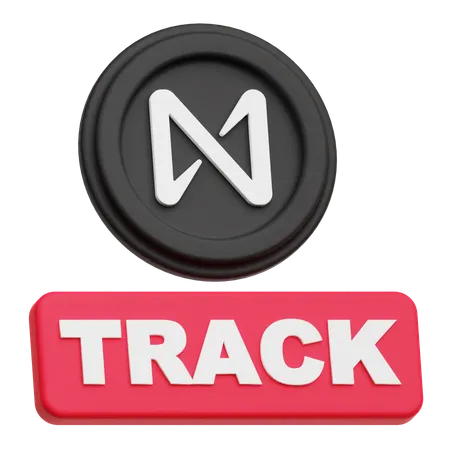 Near Track  3D Icon