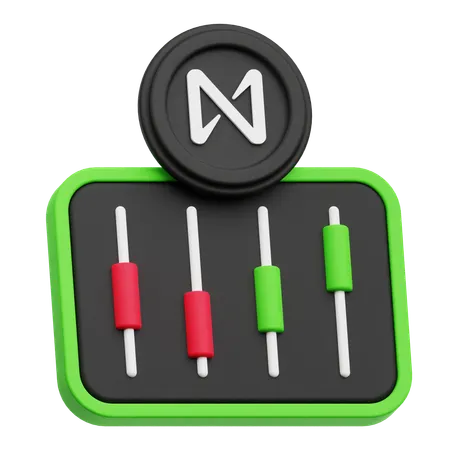 Near Trading  3D Icon