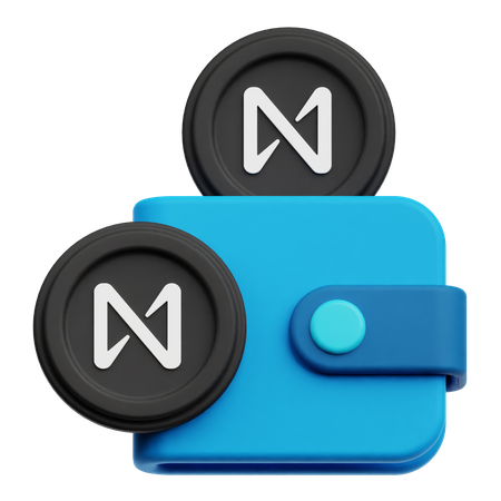 Near Wallet  3D Icon