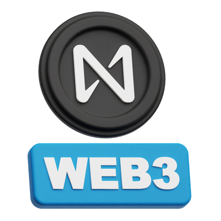 Near Web 3  3D Icon