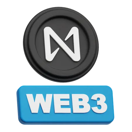 Near Web 3  3D Icon