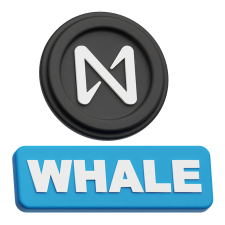 Near Whale  3D Icon