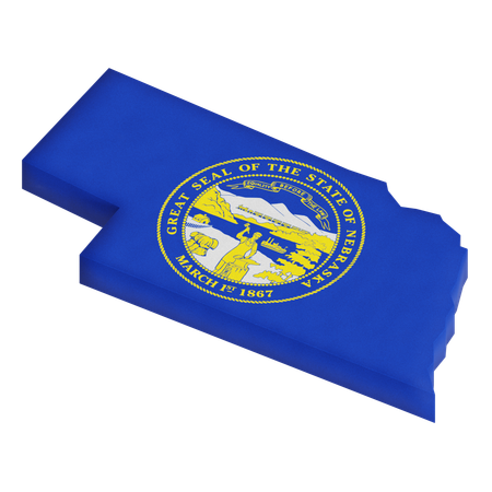 Nebraska  3D Icon