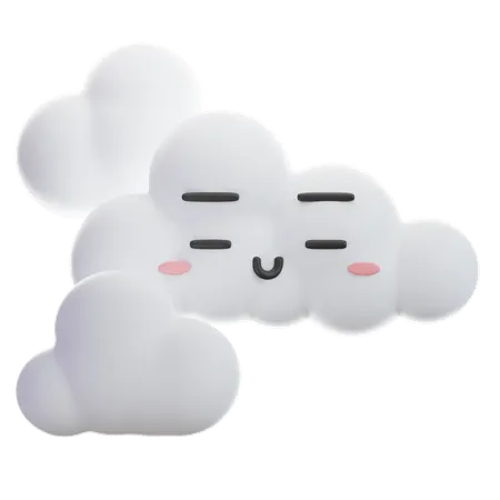 Enevoado  3D Icon