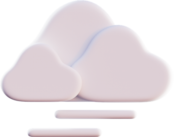 Enevoado  3D Icon
