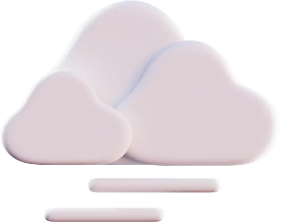Enevoado  3D Icon