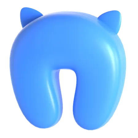 Neck Pillow  3D Icon