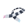 silk scarf 3d logos