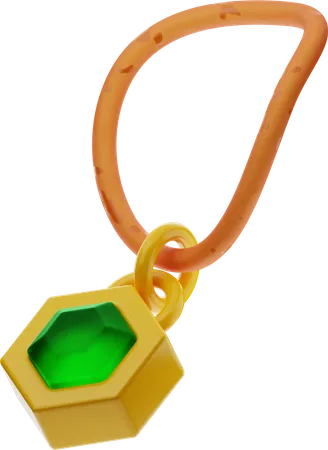 Necklace Jewelry  3D Illustration