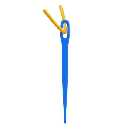 Needle And Thread  3D Icon