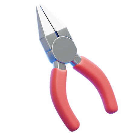 NEEDLE NOSE PLIER  3D Icon