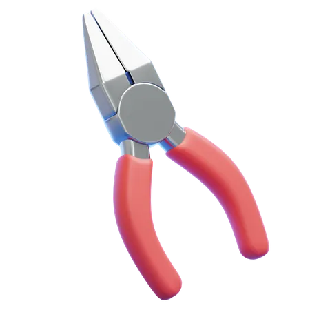 NEEDLE NOSE PLIER  3D Icon