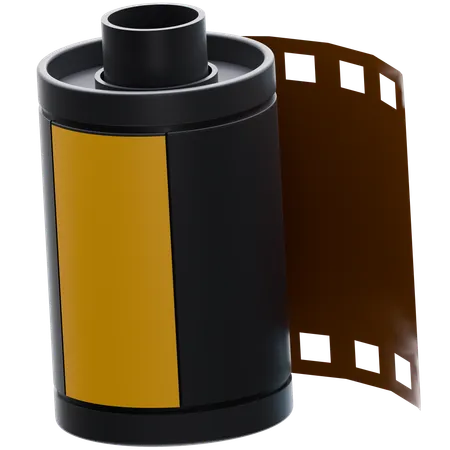 Negative Film  3D Icon