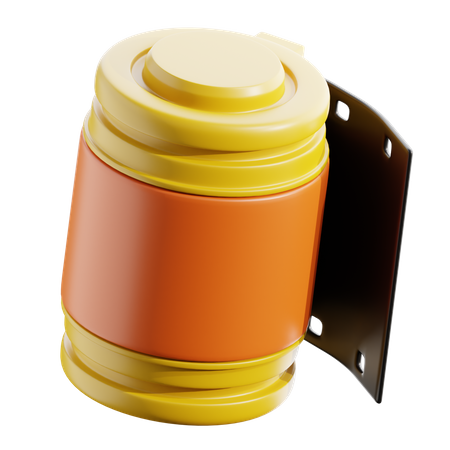 Negative Film Roll  3D Icon