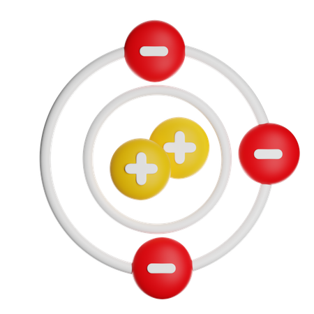 マイナスイオン  3D Icon