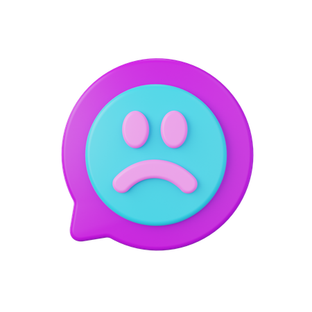 Negative Review  3D Icon