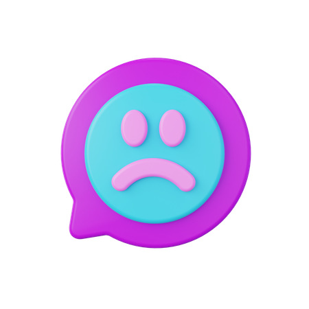 Negative Review  3D Icon