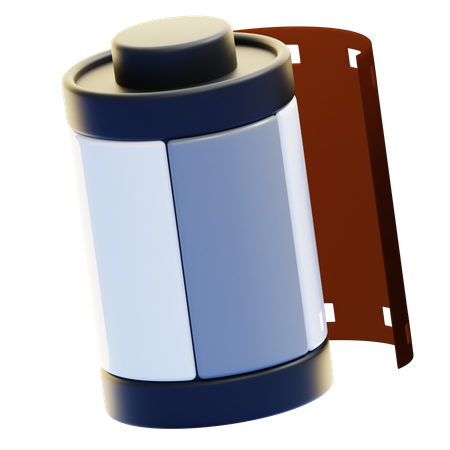 Negativfilm  3D Icon