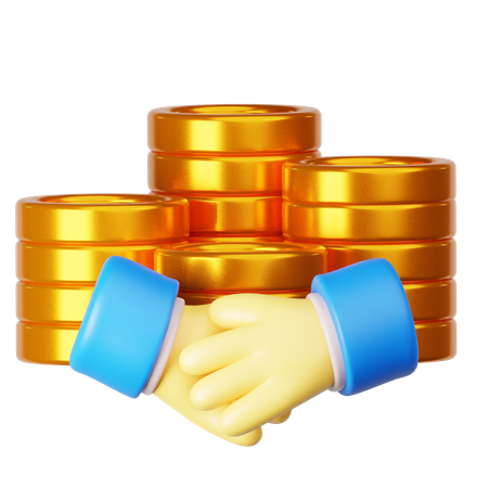 Negócio  3D Icon