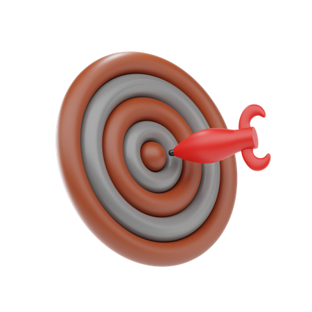Alvo de negócios  3D Icon