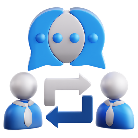 Negosiation  3D Icon