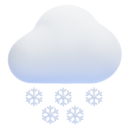 Neige  3D Icon