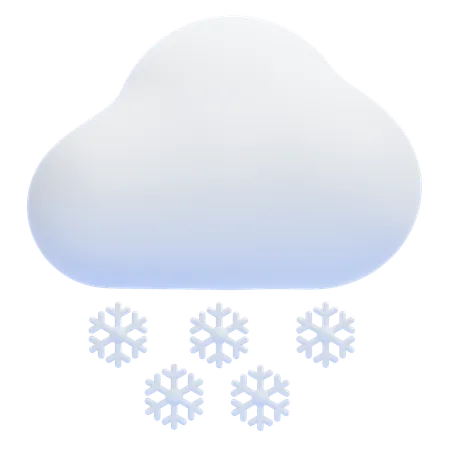 Neige  3D Icon