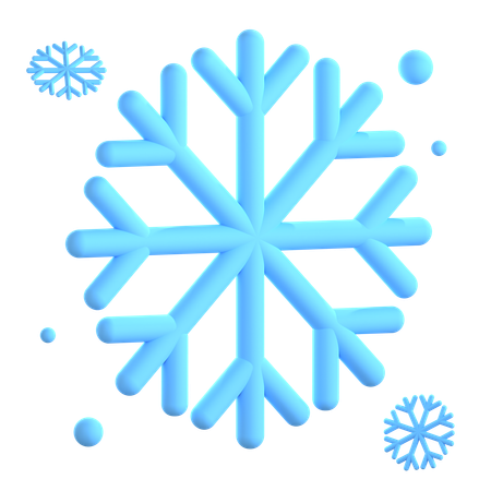 Neige  3D Icon