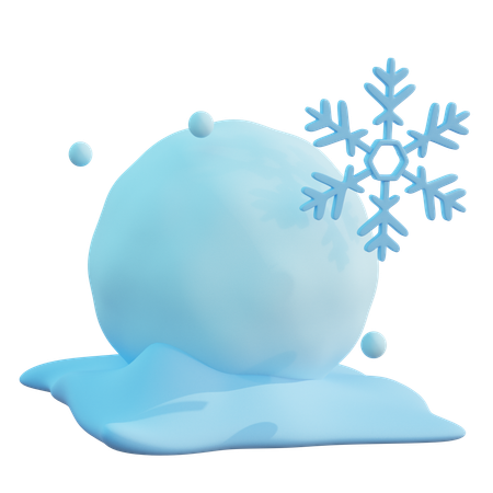 Neige  3D Icon