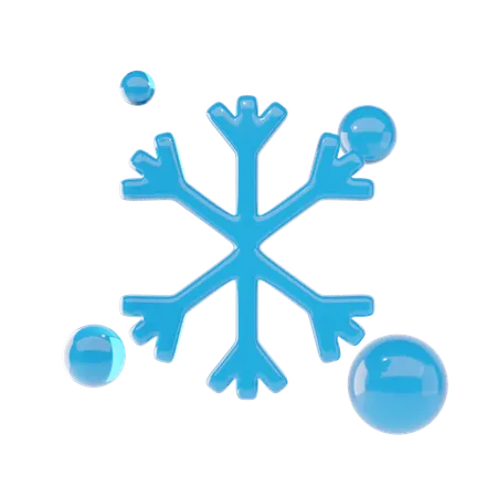 Neige  3D Icon