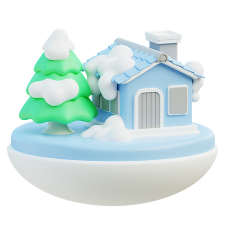 Neige  3D Icon