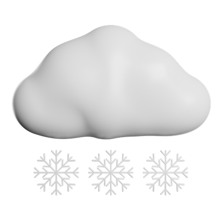 Neige  3D Icon