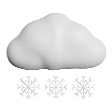 Neige  3D Icon