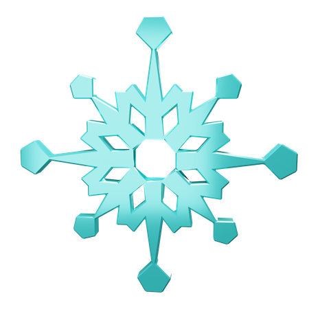 Neige  3D Icon