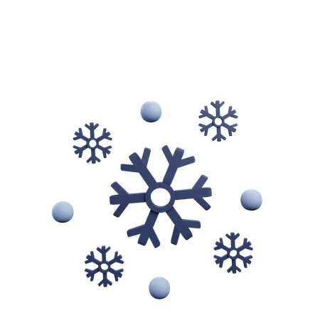 Neige  3D Icon