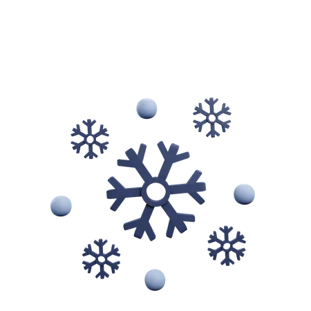 Neige  3D Icon