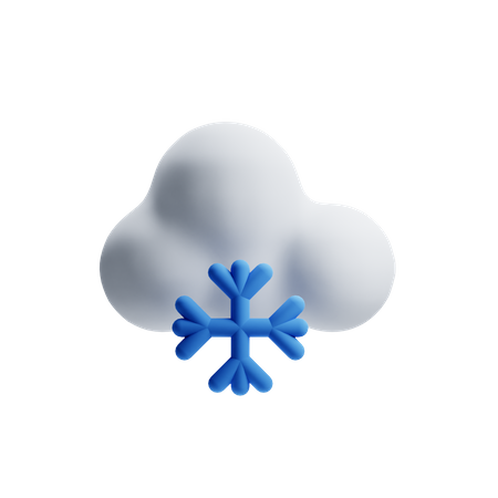 Neige  3D Icon