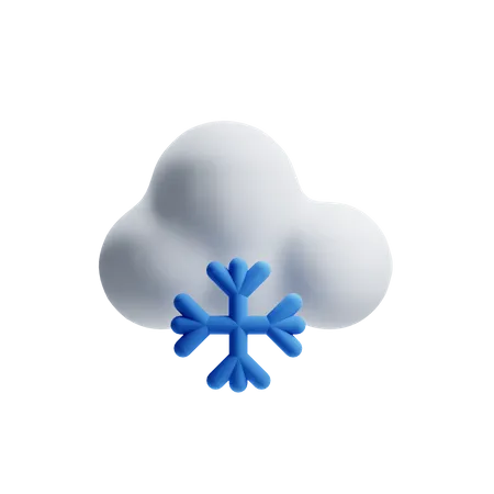 Neige  3D Icon